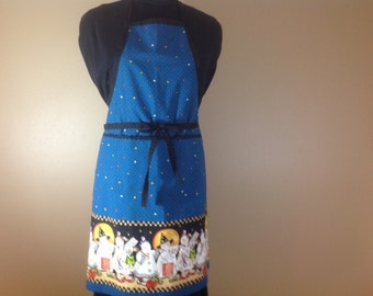 Momma Bear Vintage Daisy Kingdom Bib Apron #2016