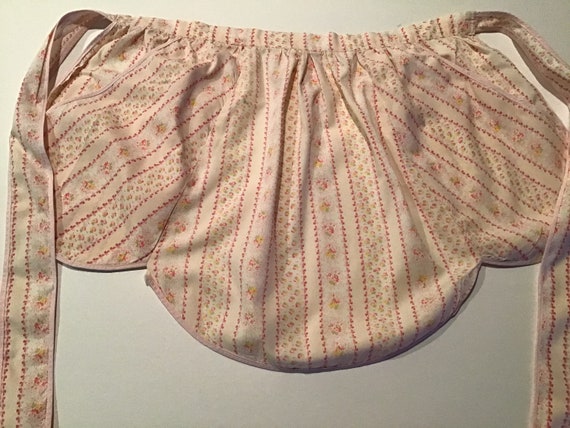 Vintage half apron Pie baking apron Farmhouse kitc