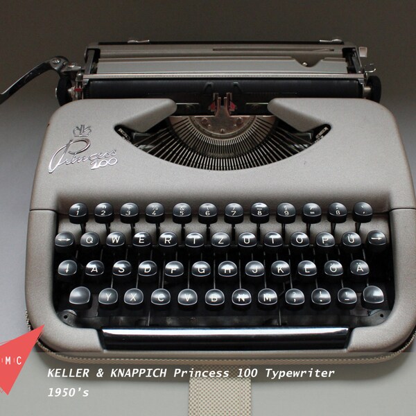 KUKA "Princess" Typewriter early 50s - working