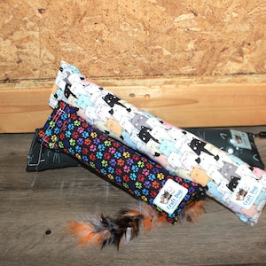Cat Kickers - 2 Different Sizes - Tons of Patterns Available - With Catnip for Canadian Orders