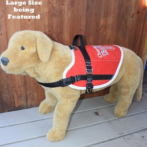 Custom DOG VESTS -- Made to Measurements