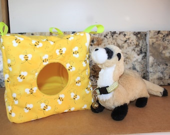 Cube Hammocks for Ferrets, Rats, Sugar Gliders - Tons of Patterns Available