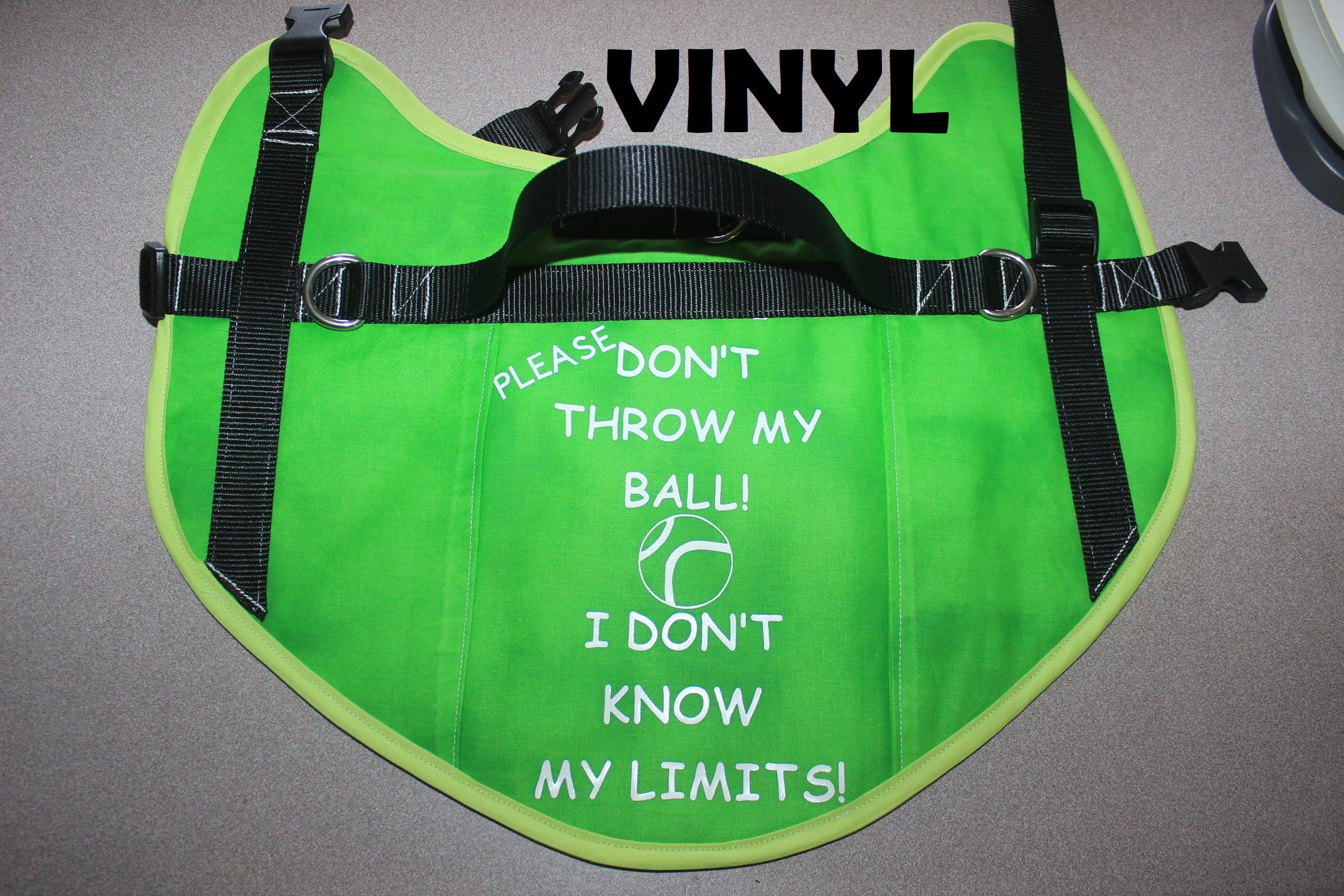 Custom DOG VESTS -- Made to Measurements