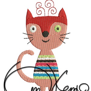 MACHINE EMBROIDERY FILE - Cat