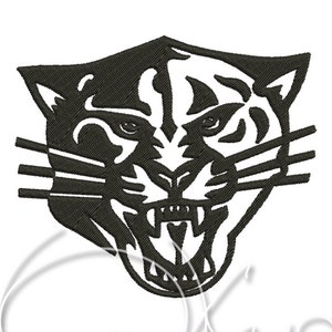 MACHINE EMBROIDERY DESIGN - Panther 1