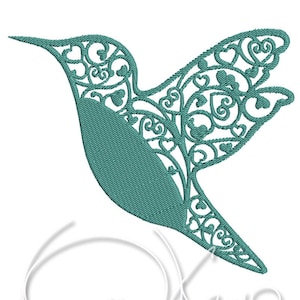 MACHINE EMBROIDERY FILE - Bird