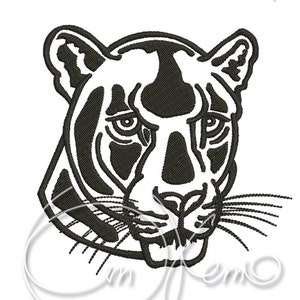 MACHINE EMBROIDERY DESIGN - Panther
