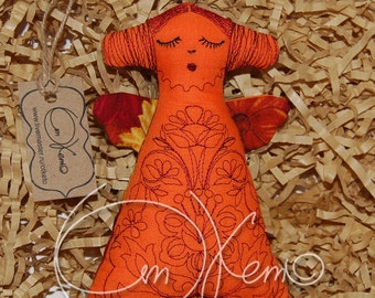 En el aro MACHINE EMBROIDERY File - ITH Angel