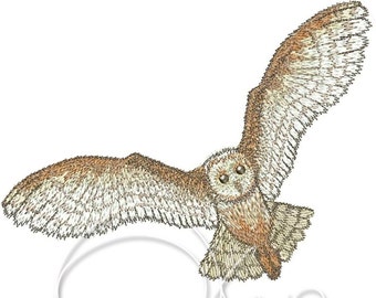 MACHINE EMBROIDERY FILE - Owl
