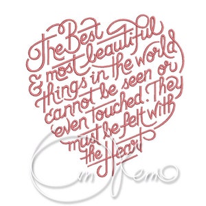 Machine embroidery design - Heart of letters PES Instant download 4x4 7x5 6x10 Valentines I love you embroidery monogram ornament