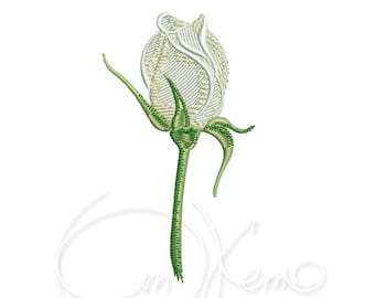 MACHINE EMBROIDERY DESIGN - Rose