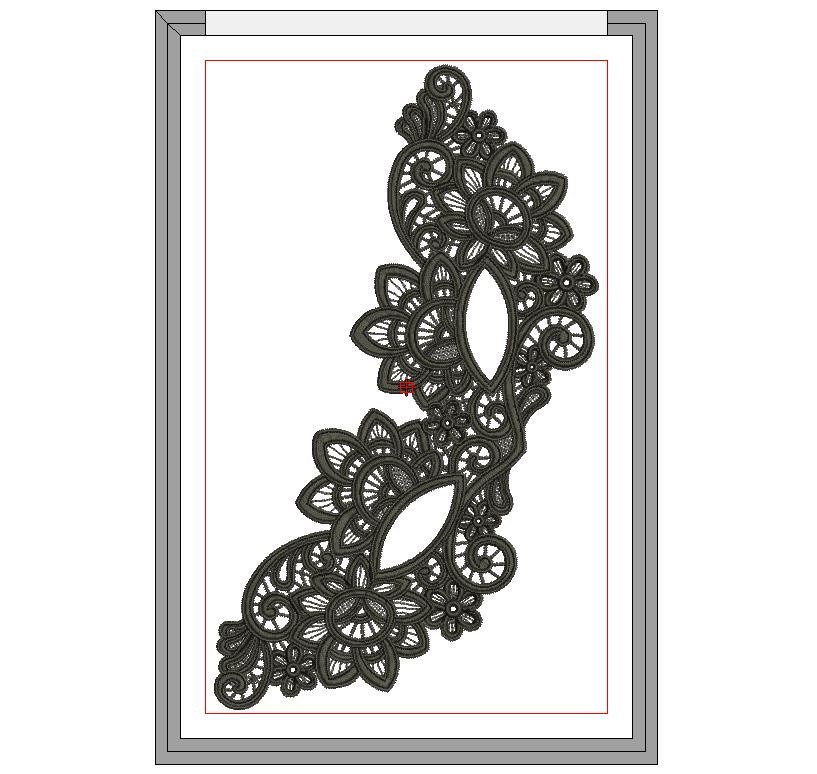 Machine embroidery design Venetian mask Instant download Machine embroidery design Venetian mask Instant download