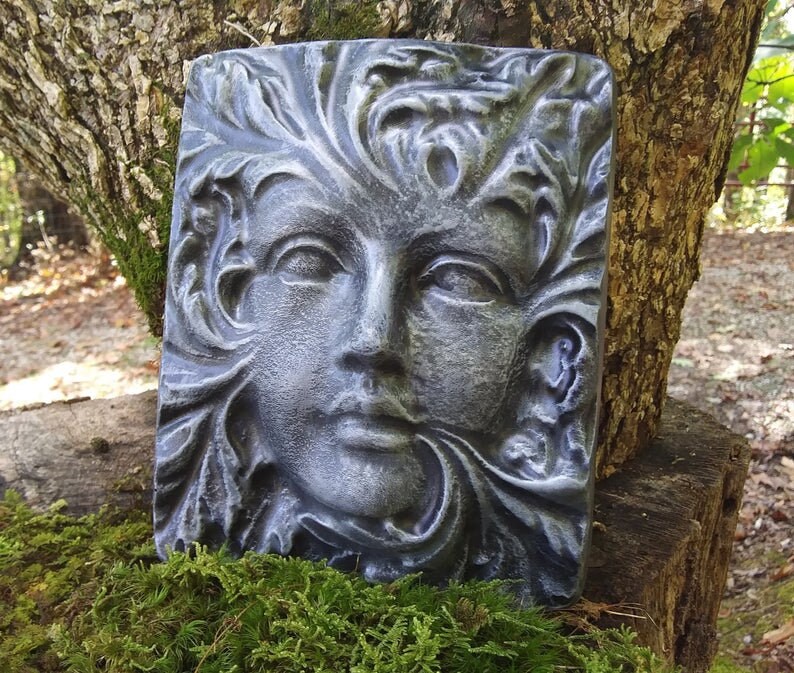 Goddess Statue  Goddess Wall Plaque Garden Goddess Plaque image 0