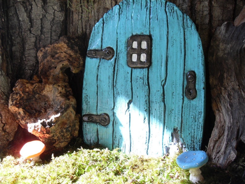 Fairy Door Elven Door Large Fairy Door Fairy Door For Tree Etsy