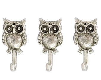 Owl Wall Hook Etsy