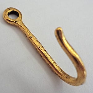Push Pin Hook Accessory, 15pc Set, Gold & Silver Finishes Available