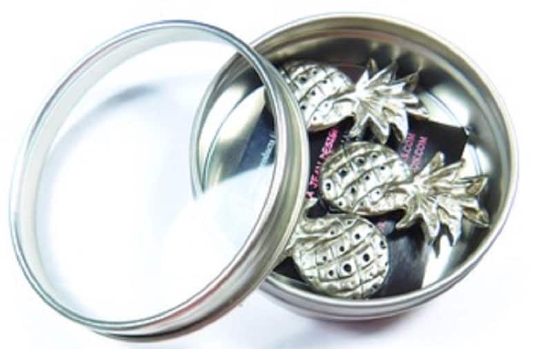 ** FREE SHIPPING and Usually Ships the Same Day*** 3pc Set PINEAPPLE Refridgerator Magnet