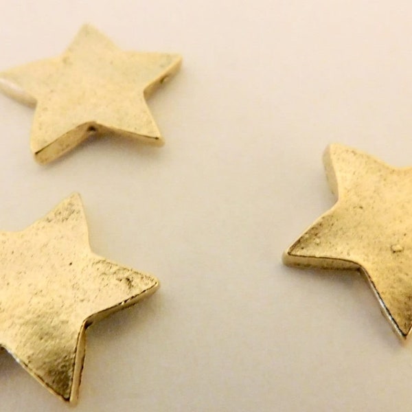 Star Push Pins, Decorative Push Pins, Unique Silver Push Pins, 15 Piece Metal Push Pin Set