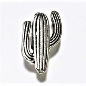 Cactus Push Pins, Decorative Push Pins, Unique Silver Push Pins, 15 Piece Metal Push Pin Set
