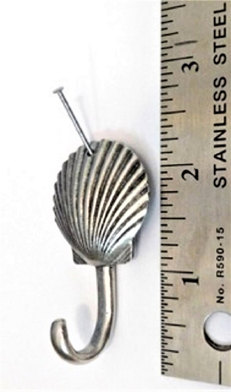 Scallop Hook Small Wall Hook Picture Hook Jewelry Hook Etsy