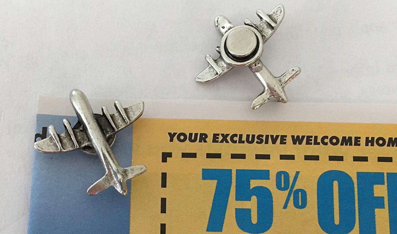 Airplane 6pc Set Gold & Silver Finishes Available Etsy