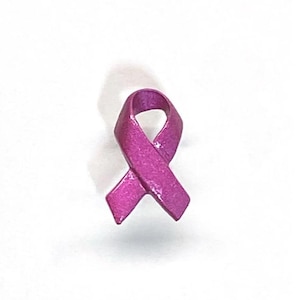 Pink Ribbon Breast Cancer Awareness Lapel Pin (3 Pc Set) | Enamel Survivor Fighter Pin Badge Support Fundraiser Gift