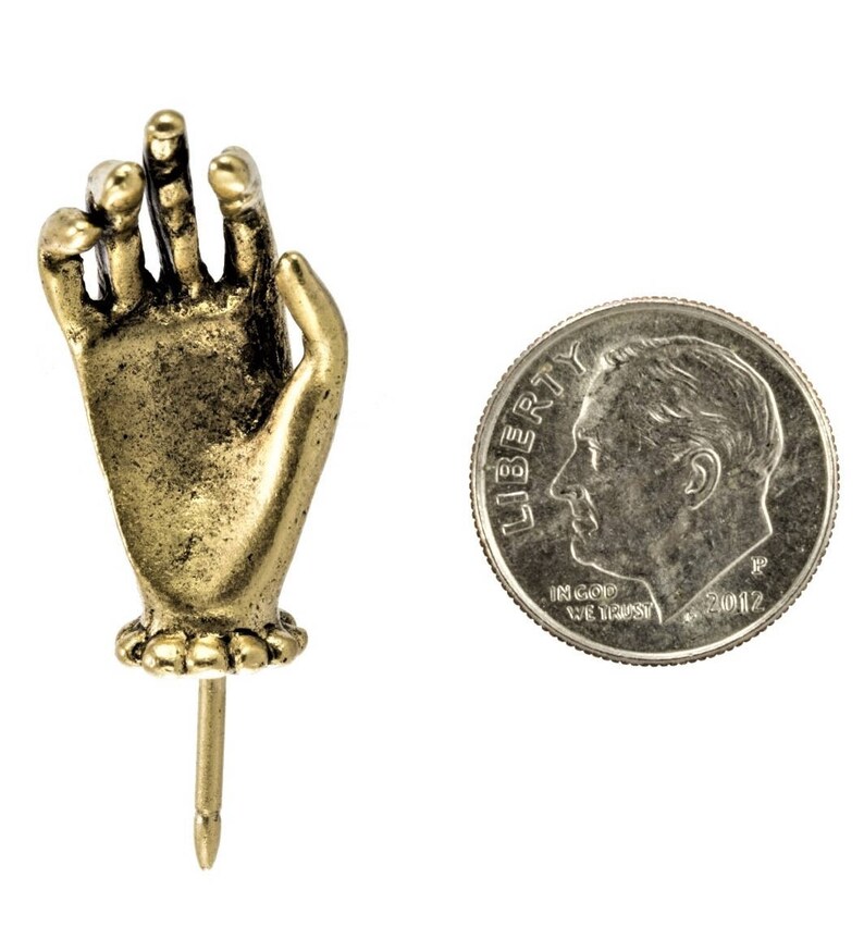 Hand Push Pin Pin Hooks Decorative Push Pins Unique Thumb Etsy