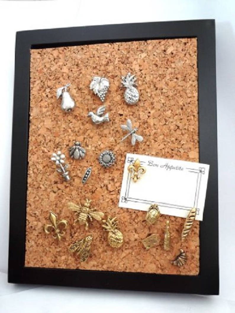 Antique Silver Cowboy Boot Push Pins Solid Metal 15 Piece Set