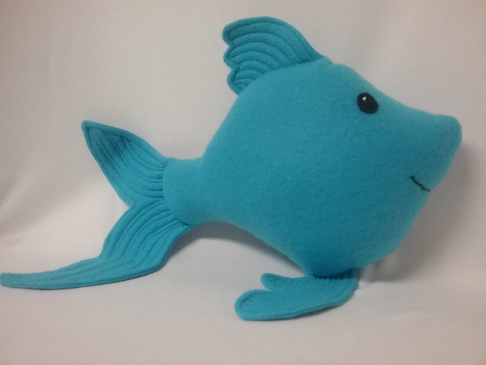 Blue fish plush toy blue nautical toy soft fish snuggle toy Etsy