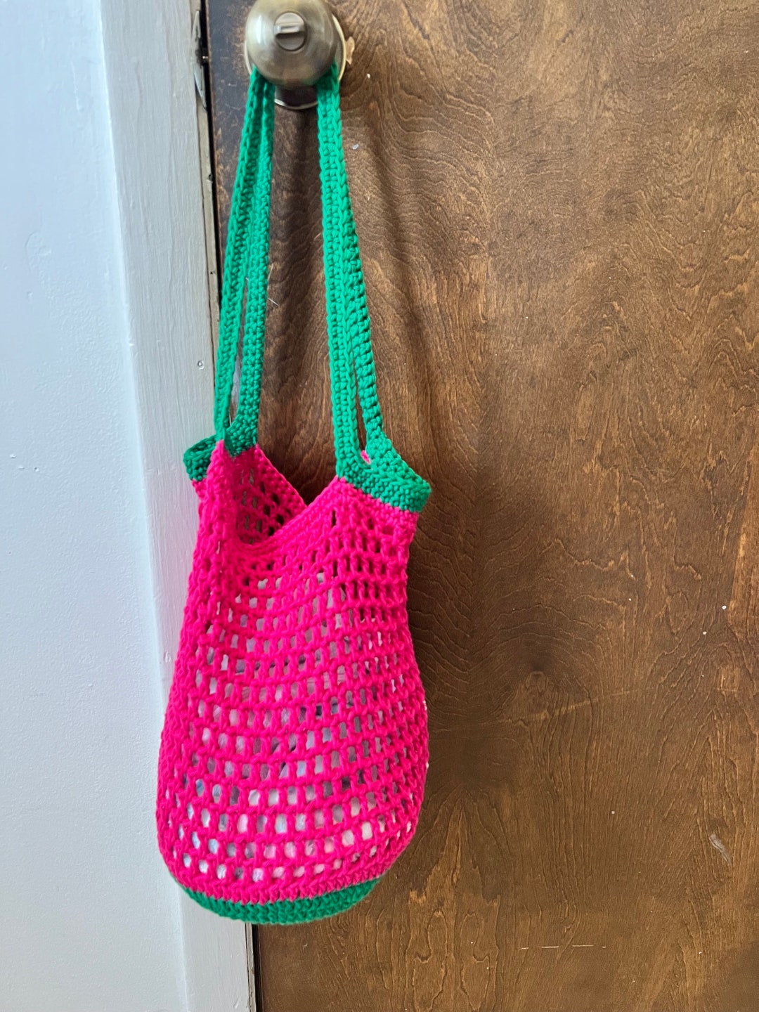 Eco Friendly Cotton Market Bag/crochet Bag/market Etsy