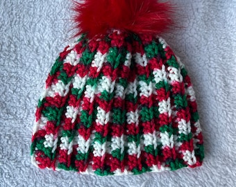 Festive hat/baby hat/baby beanie/holiday beanie