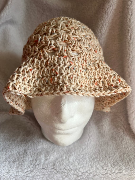 Cappello da pescatore in filato di cotone: cappello estivo con