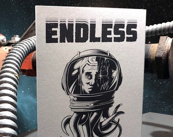 Cómic de ciencia ficción ENDLESS: Una historia de ansiedad espacial