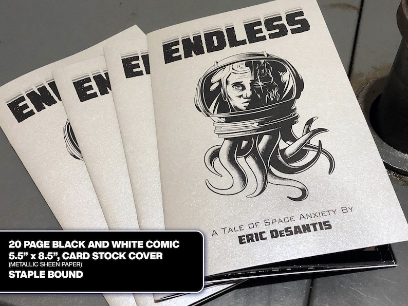 Sci-Fi Comic ENDLESS: A Tale of Space Anxiety image 2