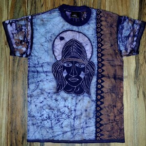 Africa mask, mask Bawoule West Africa, big full moon