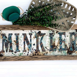 Family name sign, Last name sign, Wedding gift, Dimensional wall art