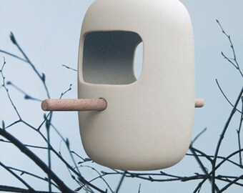 Vogelimbiss // Porzellan Edelgastronomie für Vögel // Futterhaus