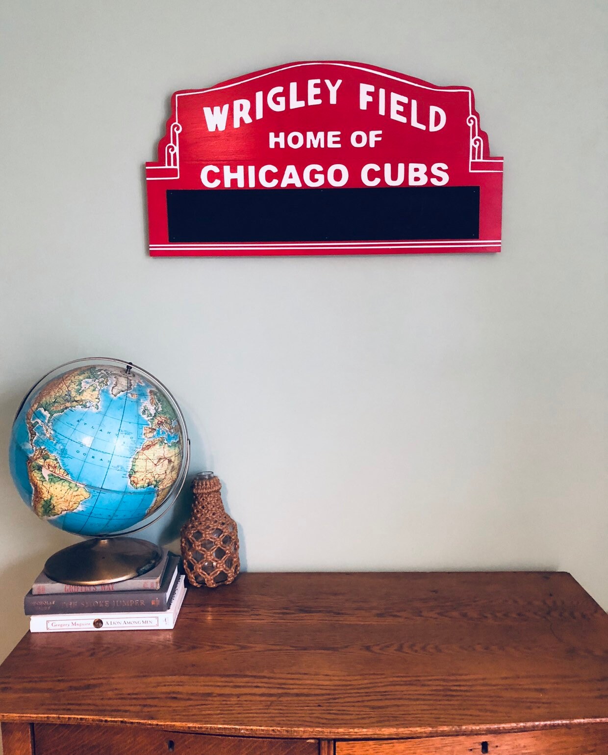 Wrigley Field Marquee Sign With Chalk Board - Etsy