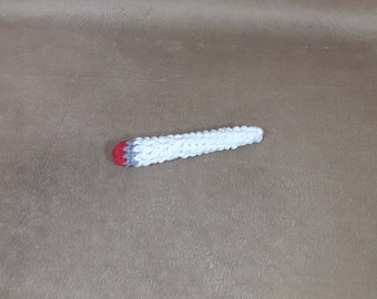 Crochet catnip joint - toy for cats with catnip, cat blunt, cat joint