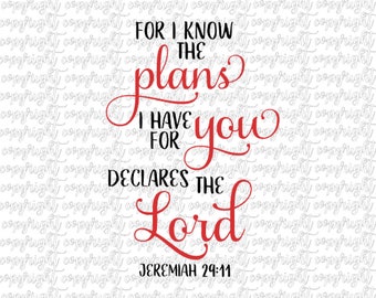 i know the plans