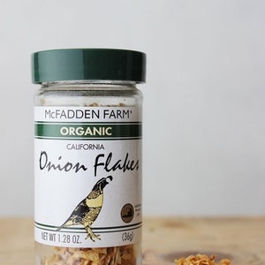 Organic Onion Flakes Herbs