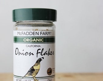 Organic Onion Flakes Herbs