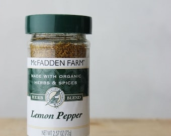 Organic Lemon Pepper Herb Blend