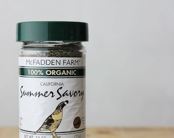 Organic Summer Savory Herbs