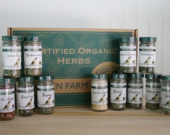 Organic Herb Gift Box - Large