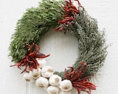Culinary Garlic and Herbs Wreath