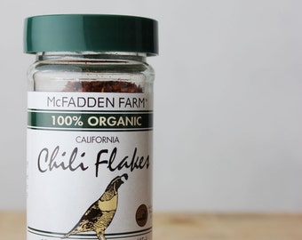 Organic Chili Flakes Herbs