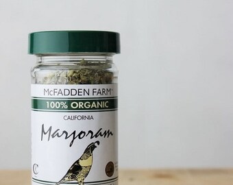 Organic Marjoram Herbs