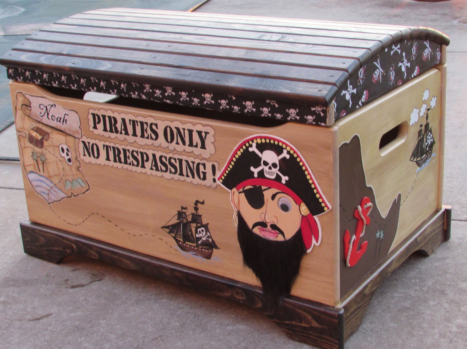pirate toy storage