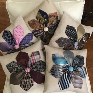 CUSTOM-Decorative Memory Necktie Pillow